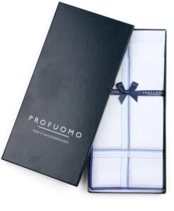 Profuomo Zakdoeken Set Blauw 11 Profuomo Zakdoeken Set Blauw -Kleding Kortingswinkel 9434 8 1