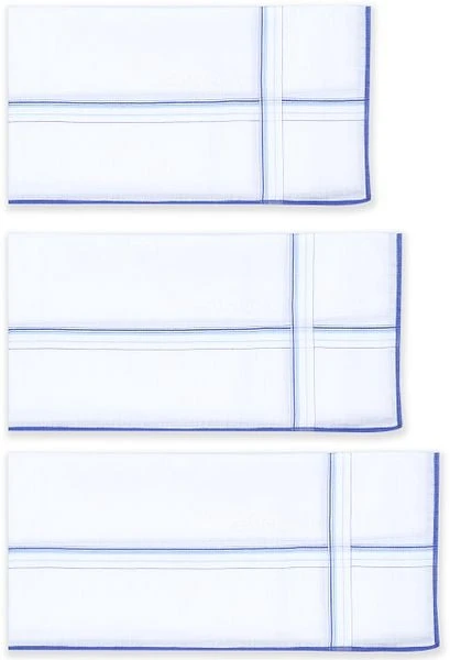 Profuomo Zakdoeken Set Blauw 7 Profuomo Zakdoeken Set Blauw - Afbeelding 5