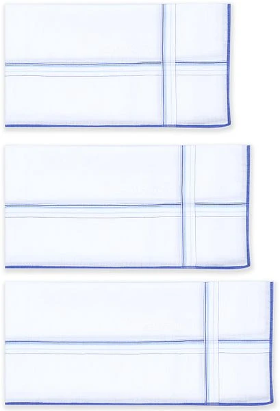 Profuomo Zakdoeken Set Blauw 4 Profuomo Zakdoeken Set Blauw - Afbeelding 2