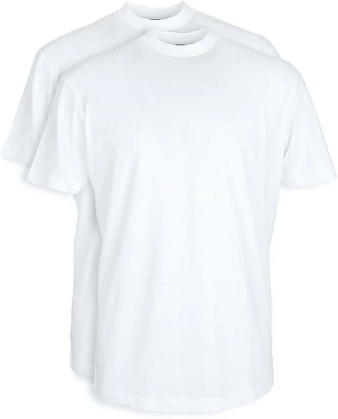 Suitable T-Shirt Wit Hoge O-hals Obra 2-Pack 3 Suitable T-Shirt Wit Hoge O-hals Obra 2-Pack